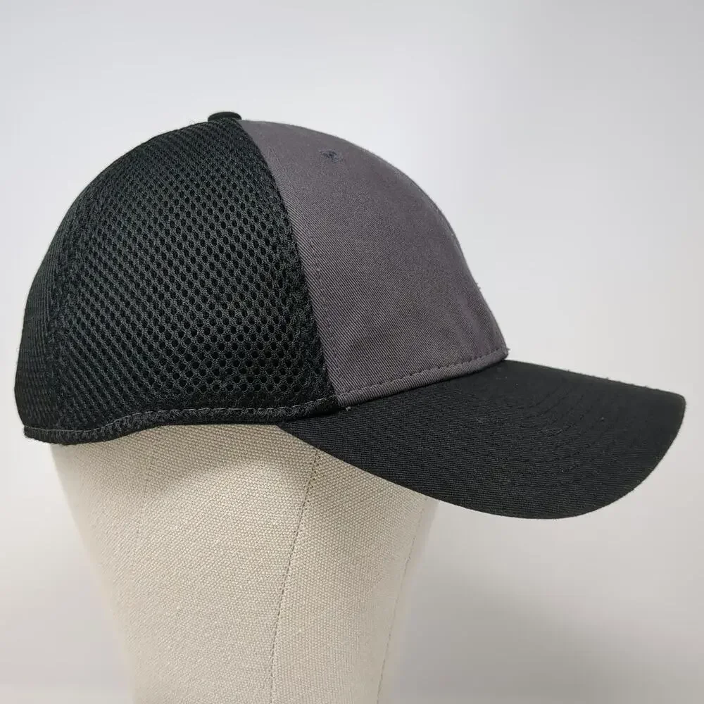 New Era Trucker Hat Black One Size OK 4WD Snapback Mesh Back Curved Bill